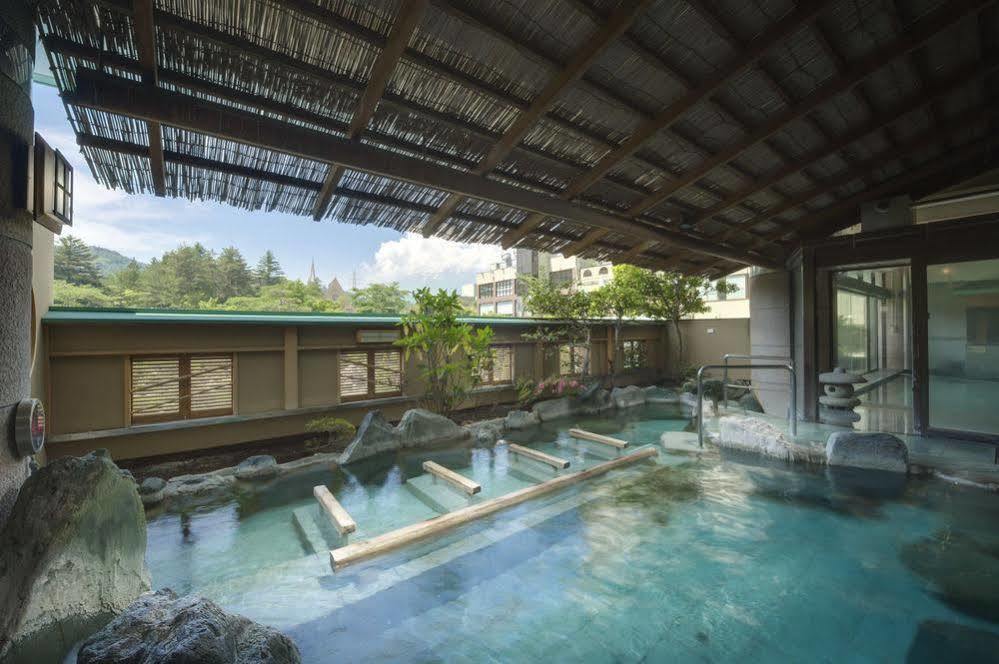 Готель Fujisan Onsen Bessho Sasa Фудзі-Йосіда Екстер'єр фото