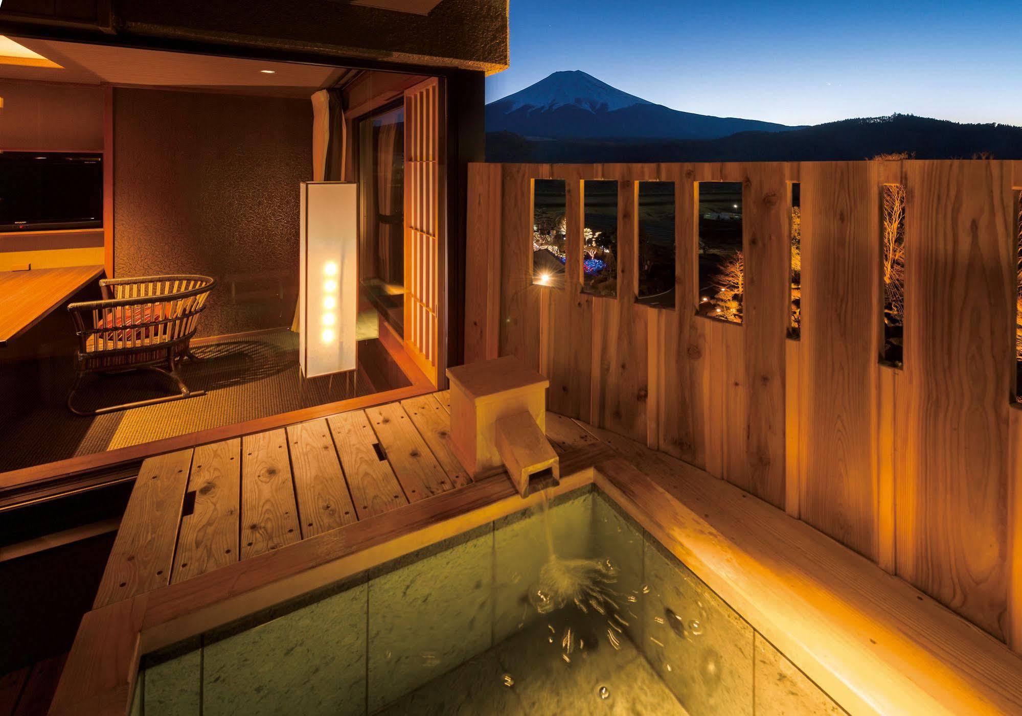 Готель Fujisan Onsen Bessho Sasa Фудзі-Йосіда Екстер'єр фото