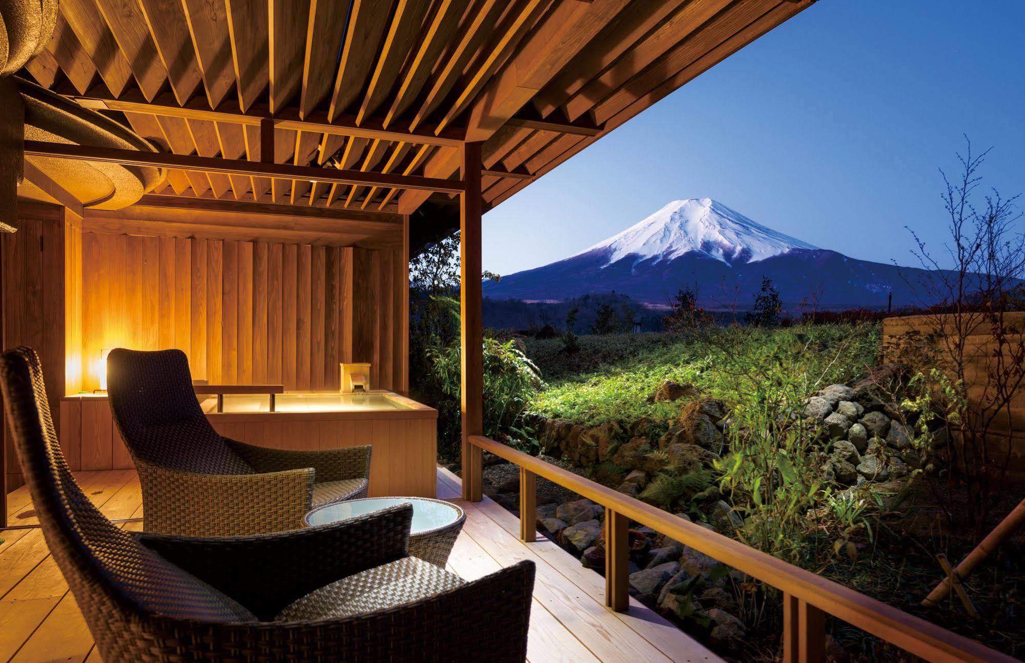 Готель Fujisan Onsen Bessho Sasa Фудзі-Йосіда Екстер'єр фото